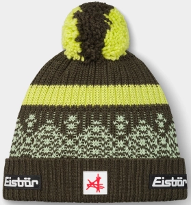 Czapka Eisbar Norrak Pompon MÜ Green/Yellow