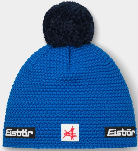 Czapka Eisbar Jamie Pompon MÜ SA Blue