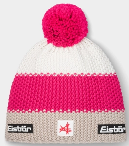 Czapka Eisbar Star Pompon MÜ SA Pink