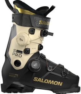 Buty Salomon S/PRO Supra DUAL BOA 105 W GW Black/Birch/Gold Met. 2027