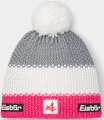 Czapka Dziecięca Eisbar Star Pompon MÜ SA Kids Meliert/White/Graumele 