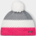 Czapka Dziecięca Eisbar Star Pompon MÜ SA Kids Meliert/White/Graumele 