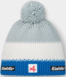 Czapka Dziecięca Eisbar Star Pompon MÜ SA Kids Blue/White/Gray