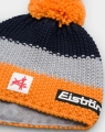 Czapka Dziecięca Eisbar Star Pompon MÜ SA Kids Orange/Gray