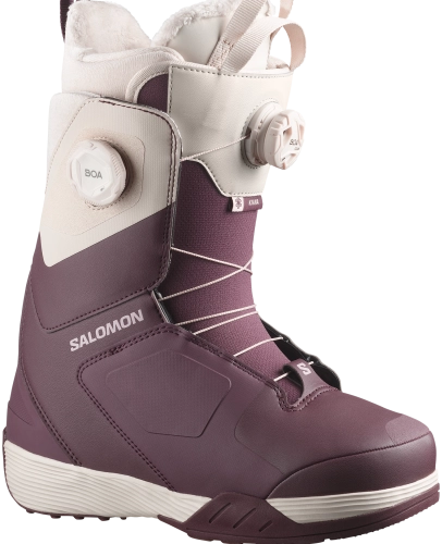 Buty Snowboardowe Salomon Kiana Dual BOA Huckleberry/Dawn Pink 2027