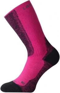 Skarpety Trekingowe Merino Lasting WSM Różowy 