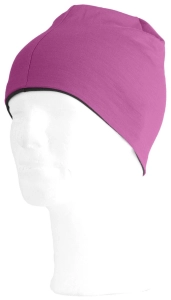 Czapka Merino Lasting Bony Unisex Różowa/Czarna