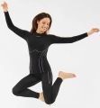 Bielizna Termoaktywna Viking Etna 2.0 Lady Set Bamboo Black/Purple