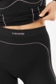 Bielizna Termoaktywna Viking Etna 2.0 Lady Set Bamboo Black/Purple