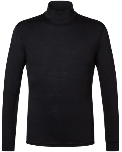 Koszulka Termoaktywna Merino super.natural Tundra 175 Turtleneck LS Black 
