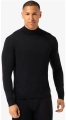 Koszulka Termoaktywna Merino super.natural Tundra 175 Turtleneck LS Black 