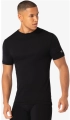 Koszulka Termoaktywna Merino super.natural Sierra 140 Tee Black