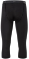 Legginsy termoaktywne męskie super.natural Tundra 175 Tight 3/4 Black