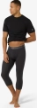Legginsy termoaktywne męskie super.natural Tundra 175 Tight 3/4 Black