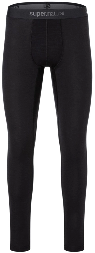 Legginsy termoaktywne męskie super.natural Tundra 175 Tight Black 