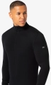 Koszulka Termoaktywna Merino super.natural Arctic 230 Zip 1/4 Black
