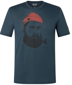 Koszulka z krótkim rękawem męska super.natural Sailor Tee Navy