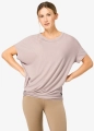 Koszulka z krótkim rękawem damska super.natural Yoga Loose Tee Powder Pink