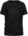 Koszulka z krótkim rękawem damska super.natural Yoga Loose Tee Black