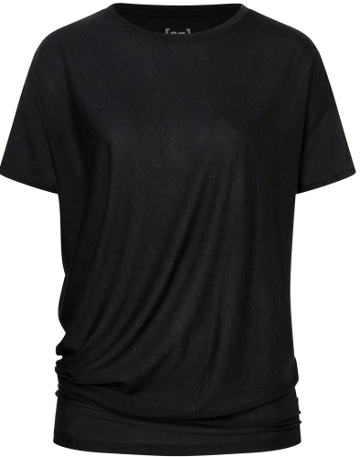 Koszulka z krótkim rękawem damska super.natural Yoga Loose Tee Black