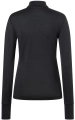 Koszulka damska Termoaktywna Merino super.natural Arctic 230 ZIP 1/4 Black