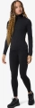 Koszulka damska Termoaktywna Merino super.natural Arctic 230 ZIP 1/4 Black