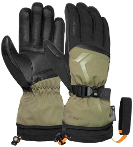 Rękawice Reusch Down Spirit GTX Black/Olive The Warmest