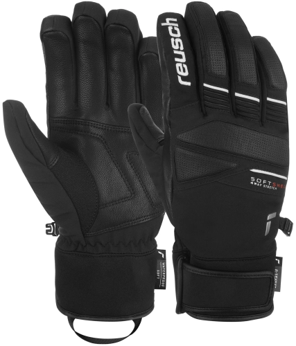 Rękawice Narciarskie Reusch Thunder T-TEX XT Black-Extra Warm