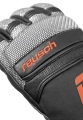 Rękawice Reusch Alpine Master Black/Silver/Fluo Red