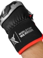 Rękawice Reusch Worldcup Warrior Team Black/Silver/Fluo Red 2027
