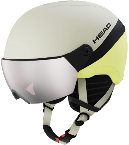 Kask Head YUKI Visor Lime Swirl 2027