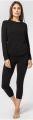 Koszulka damska Termoaktywna Merino super.natural Arctic 230 LS Black 