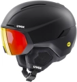 Kask narciarski UVEX Horizon V MAG MIPS Black/Black Mat S1-S3
