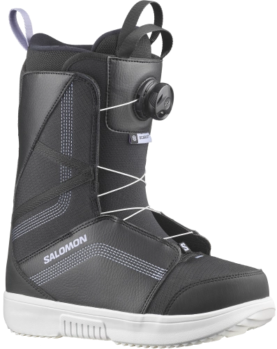 Buty snowboardowe Salomon SCARLET BOA Black/Black/Persian Violet 2027