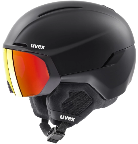 Kask narciarski UVEX Horizon CV MAG Black Matt/Mirror Red S2 2027