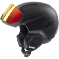Kask narciarski UVEX Horizon CV MAG Black Matt/Mirror Red S2 2027