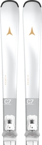 Narty Atomic Cloud C7 White + Wiązania M10 GW 2027